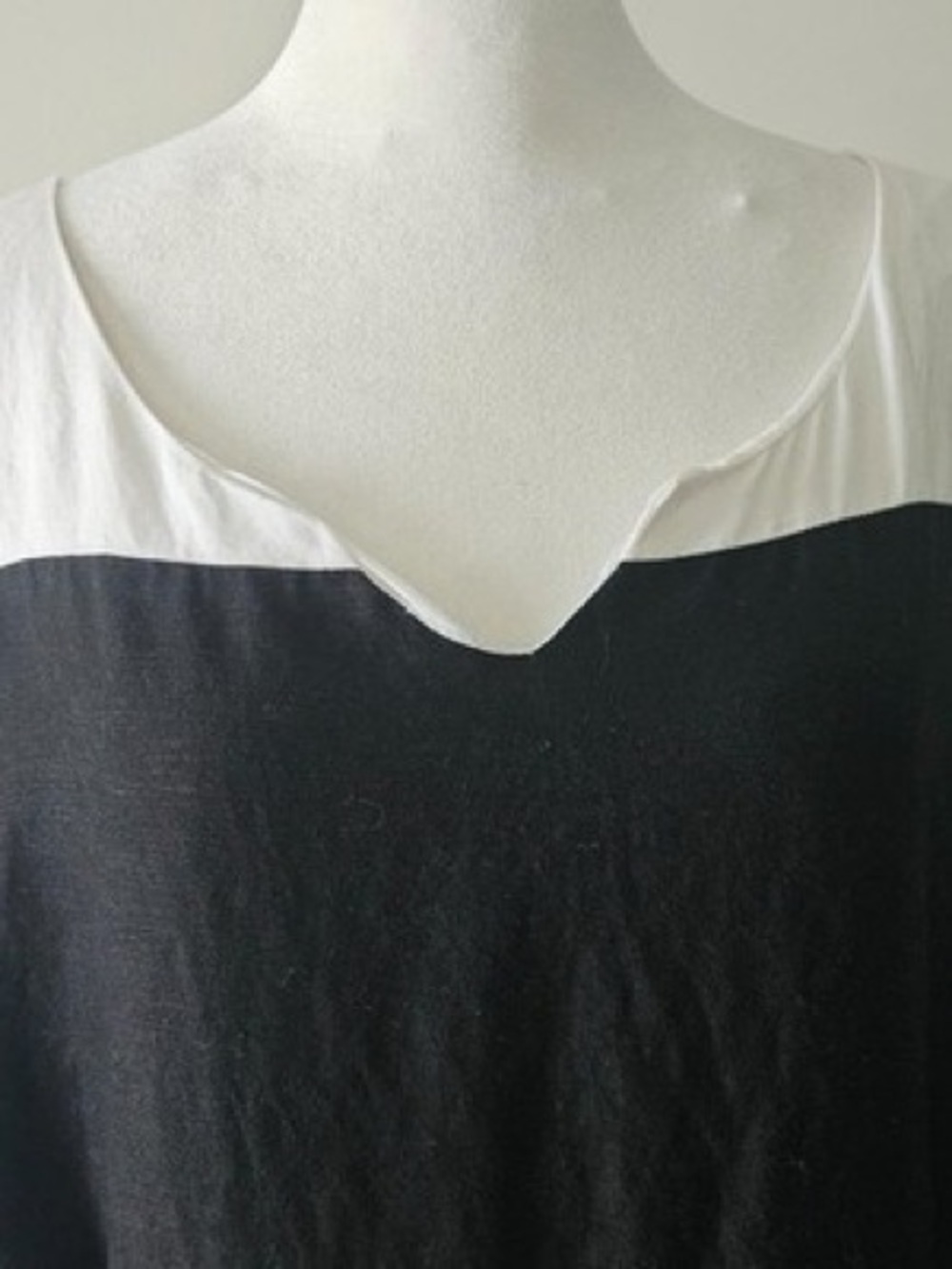 Ashley Stewart Black and White Chevron Maxi Dress - Picture 6 of 7